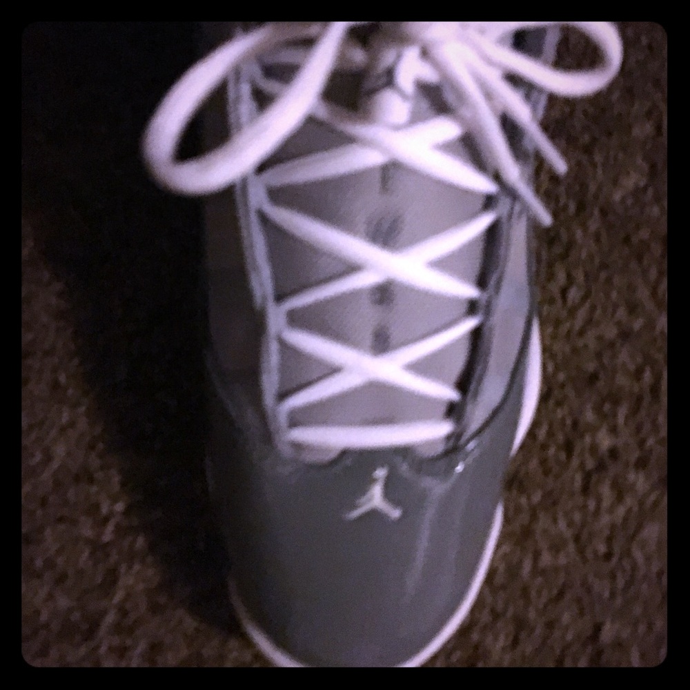 Authentic Jordan’s..... 6 rings wolf/grey